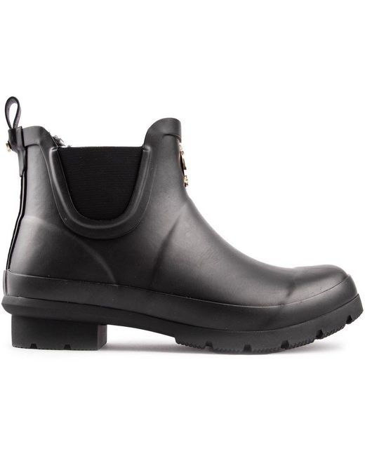 Holland Cooper Black Chelsea Boots