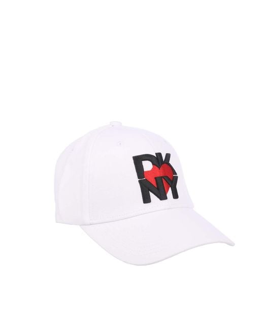 DKNY White Accessories Baseball Cap