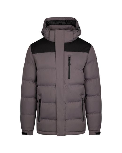 Trespass Gray Ahmor Padded Jacket (Mid) for men
