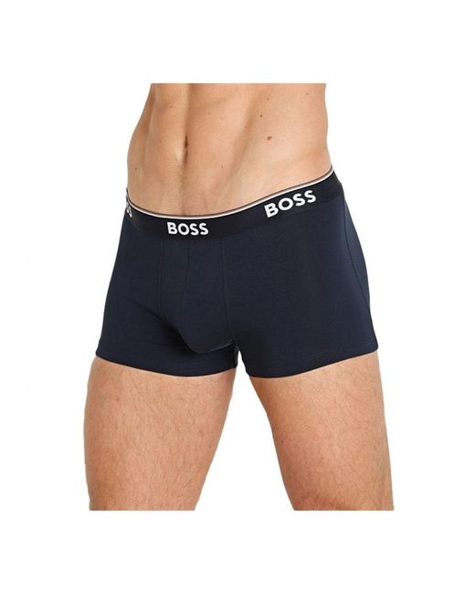 Boss Boxer Pack X3 Onmisbaar in het White voor heren