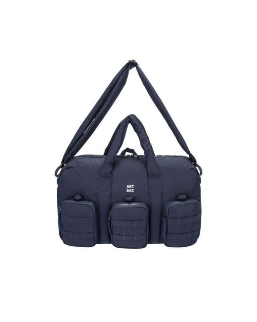 Art-sac Blue Harring Padded Triple Pocket Holdall