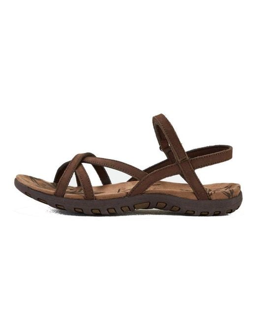 Trespass Brown Ladies Kimbra Sandals (Buck)