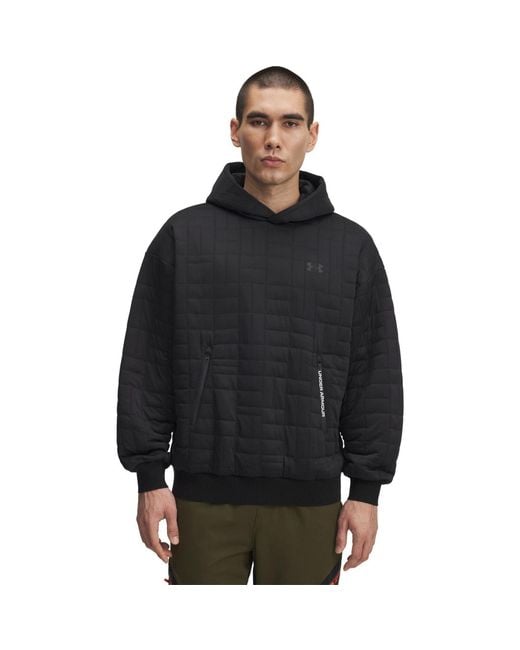 Under Armour Black Unstoppable Flhoody for men