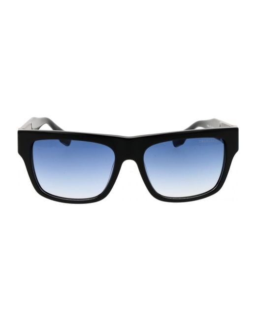 Trussardi Blue Tsm9067 56A01 56 A01 Sunglasses for men