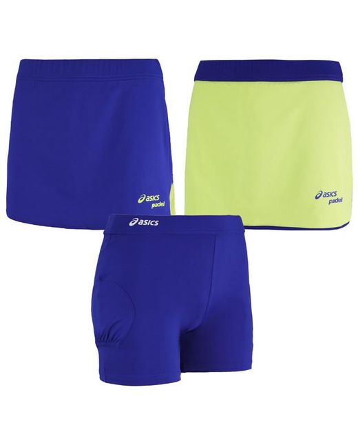 Asics Green Motion Dry Padel Tennis Skort