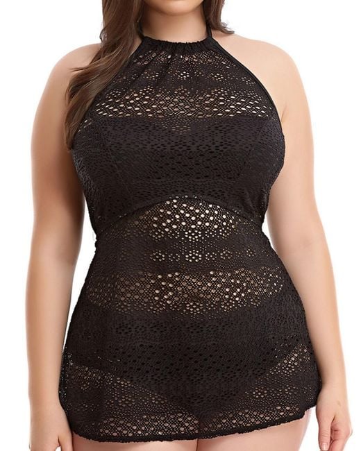 Elomi Black Indie Tankini Top