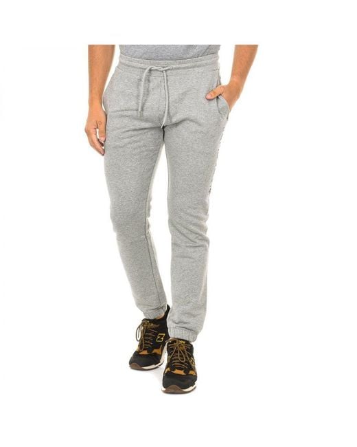 Napapijri Gray Long Sports Pants Np0A4Ezk for men