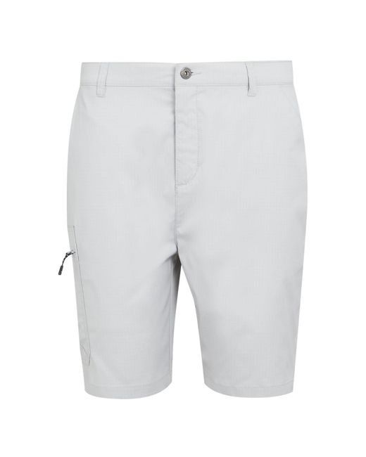 Regatta Gray Dalry Multi Pocket Shorts for men