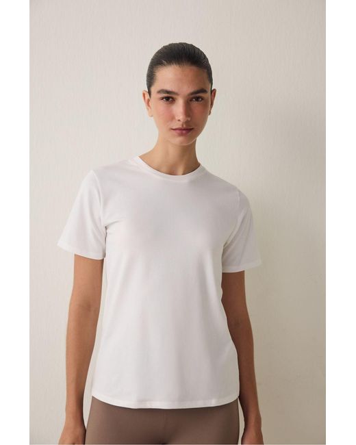 Penti White Fit T-Shirt Crew Neck Regular