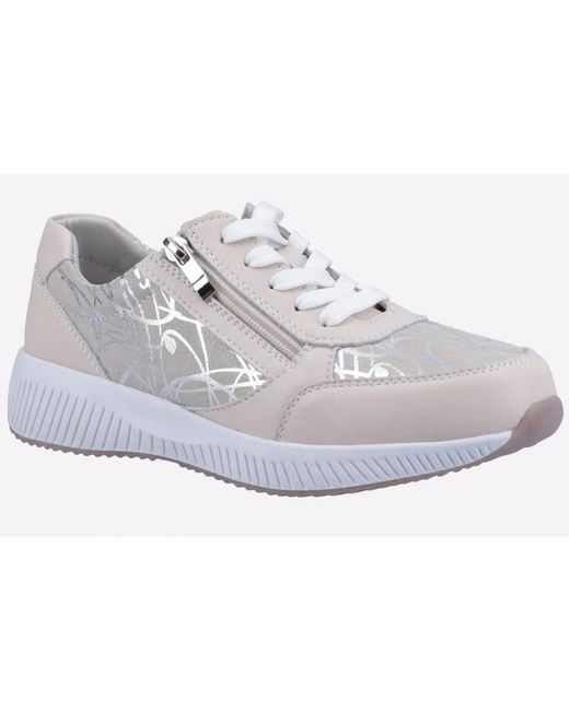 Fleet Foster Gray Bev Memory Foam Shoes