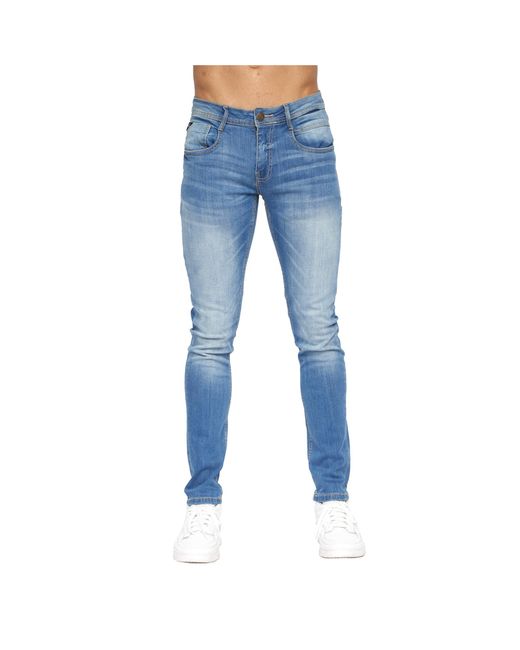 Duck and Cover "Maylead" Jeans Für Herren (Helle Waschung) in Blue für Herren