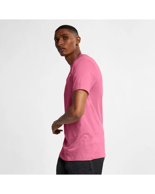Nike Pink Dark Sportswear Club T Shirt for men
