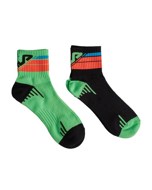 Fila Green Pack-2 Sport Quarter Socks F9057 For And