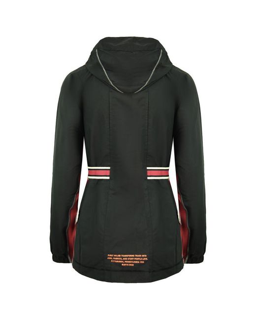 PUMA Black X First Mile Long Sleeve Zip Up Belted Jacket 519034 01