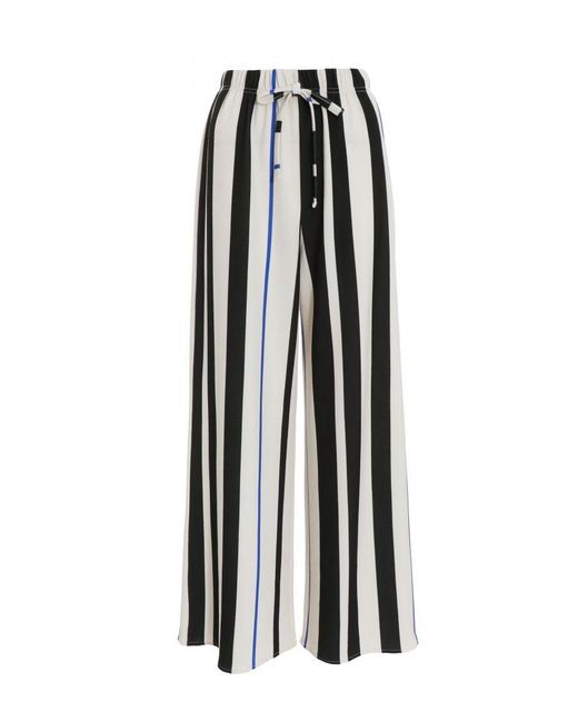 Quiz Black Stripe Trouser