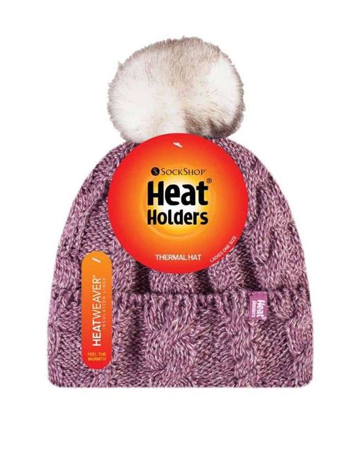 Heat Holders Purple Heat Holders Womens