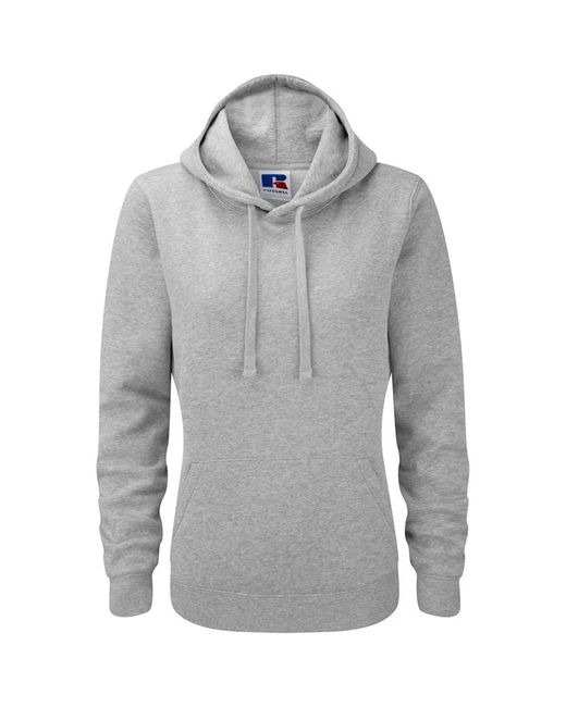 Russell Gray Premium Authentic Hoodie (3-Layer Fabric) (Light Oxford)