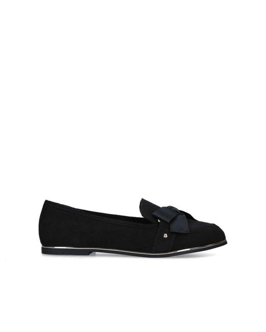 KG by Kurt Geiger Black Suedette Mable3 Loafers