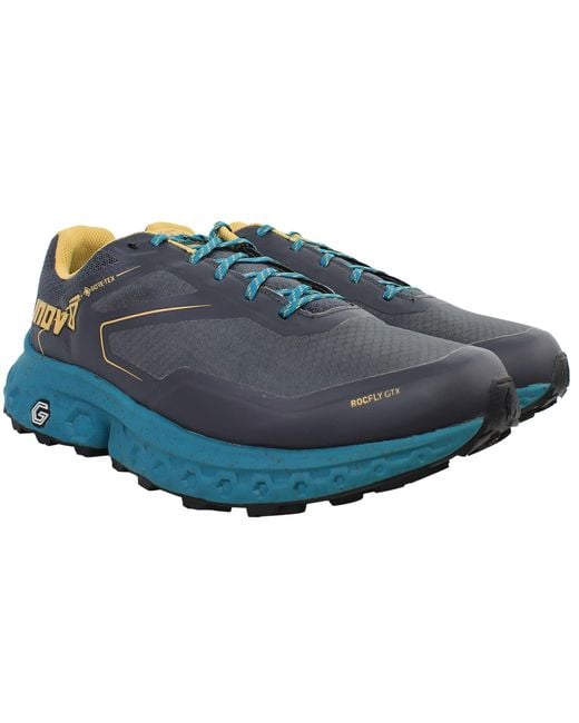 Inov-8 Blue Rocfly G 350 Gtx Running Shoes