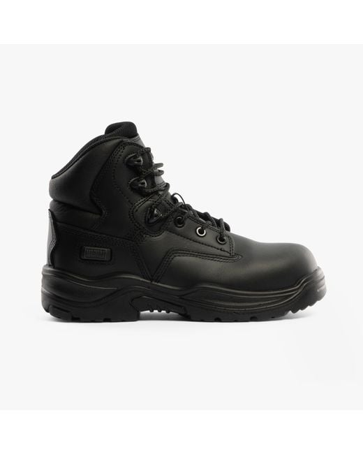 Magnum Black Precision Sitemaster Adults Safety Boots Leather for men
