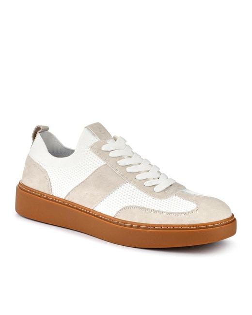 Jones Bootmaker White Casual Lace-Up Shoes for men