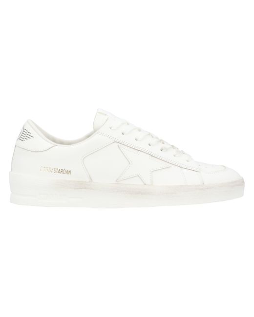 Golden Goose Deluxe Brand White Stardan Sneakers