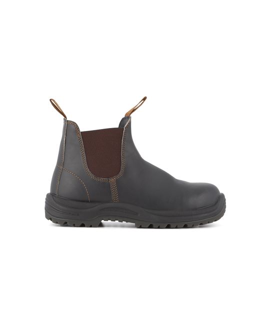 Blundstone Black #192 Steel Toe Chelsea Boot Leather