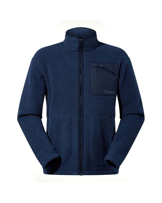 Berghaus Blue Kaler Fleece Jacket for men