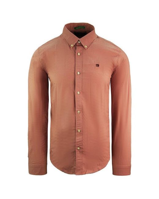 Scotch & Soda Brown Shirt for men