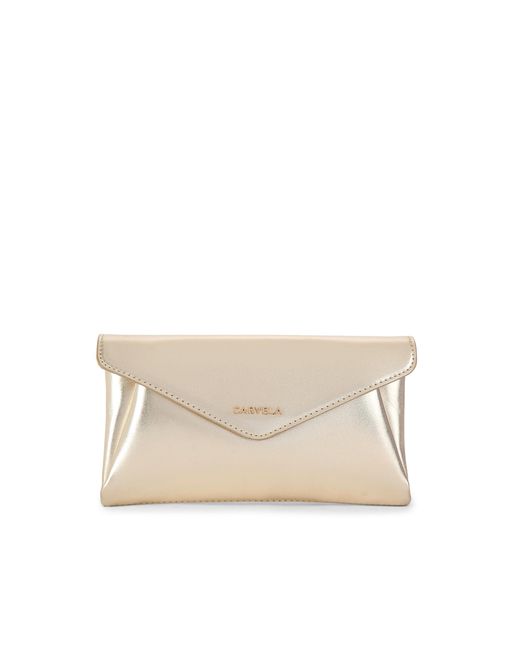 Carvela Kurt Geiger Natural Megan Envelope Clutch Bag