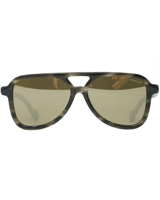 Moncler Green Ml0140 55G Sunglasses for men