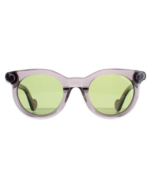 Moncler Green Round / Ml0013 Sunglasses