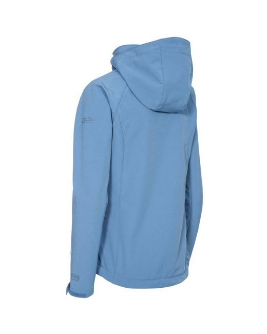 Trespass Blue Ladies Bela Ii Waterproof Softshell Jacket