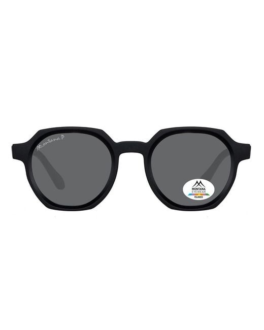 Montana Black Round Matte Polarized Mp62