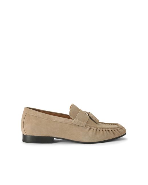KG by Kurt Geiger Natural Suede Frankie Loafers for men