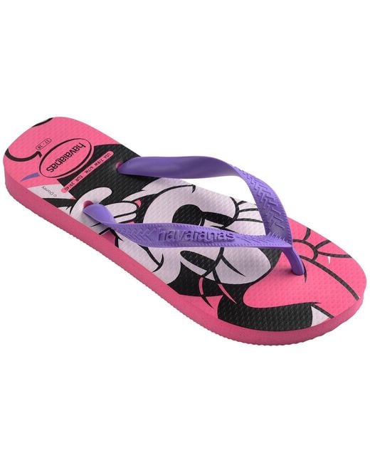 Havaianas Purple Top Disney Ruby Flip Flops for men