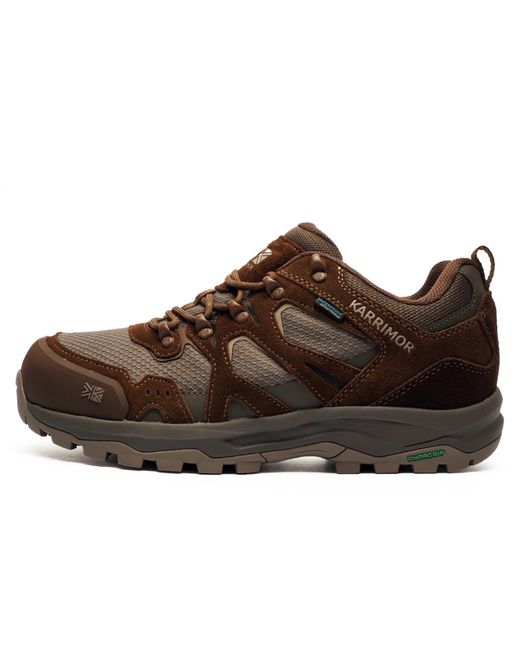 Karrimor Brown Premium Bodmin Low 6 Waterproof Hiking Shoes for men