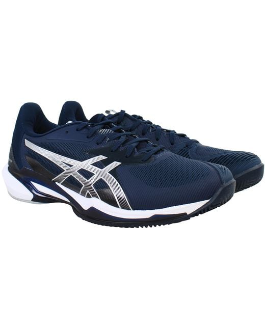 Asics Blue Solution Speed Ff 3 Clay Padel Shoes for men
