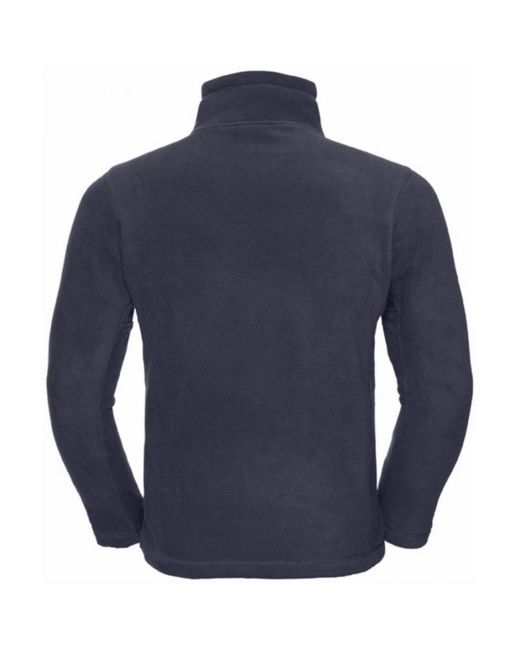 Russell Blue 1/4 Zip Outdoor Fleece Top (French) for men