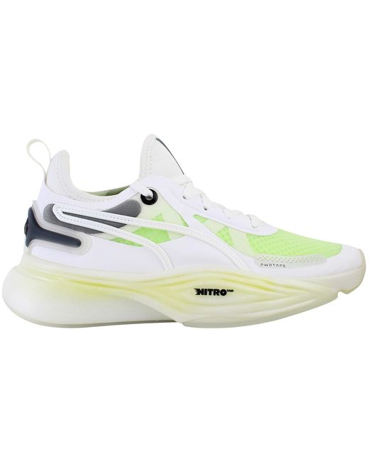 PUMA Blue Pwr Nitro Squared Running Shoes