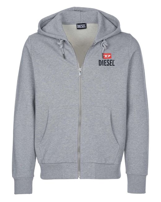 DIESEL Gray Sweatshirt for men