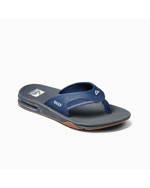 Reef Blue Fanning Sandals for men