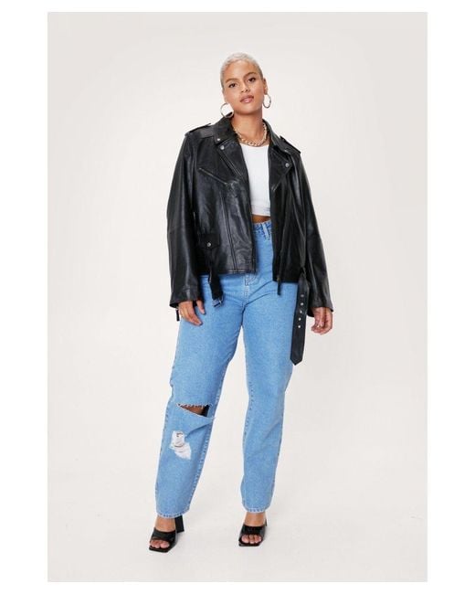 Plus biker jacket 2025