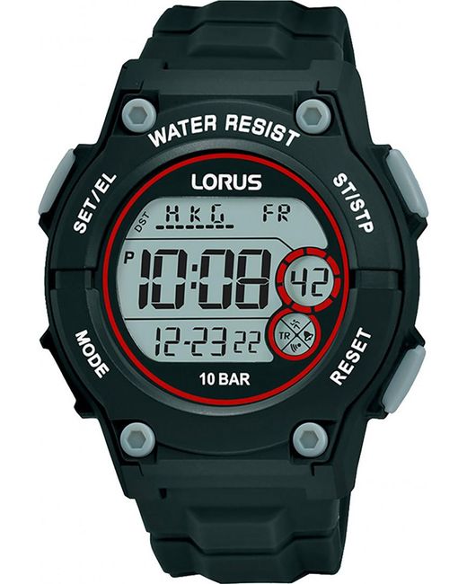 Lorus Black R2329Px9 Sports Watch