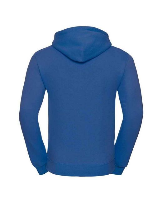 Russell Blue Plain Hoodie (Bright Royal) for men