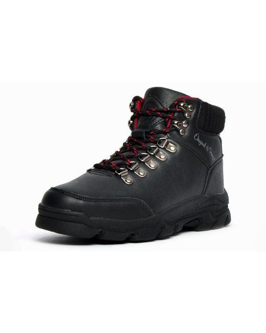 Original Penguin Black Original Sherpa for men