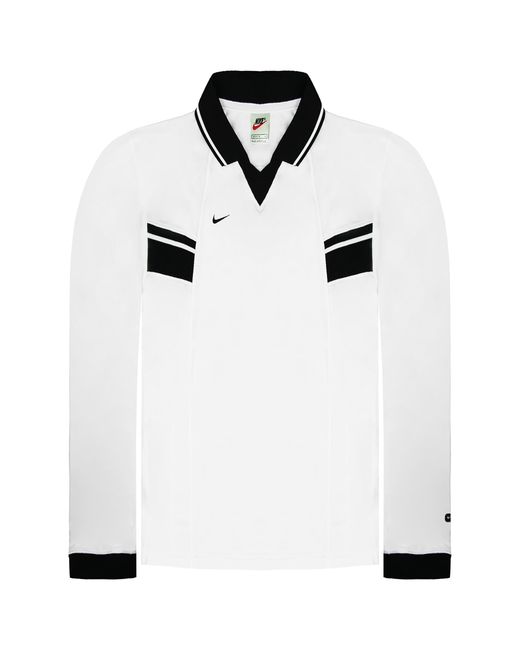 Nike White Dri-Fit Polo Shirt