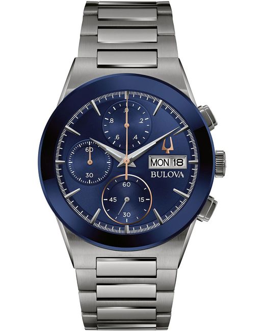 Bulova Gray Millennia Watch 98C143 Stainless Steel (Archived) for men