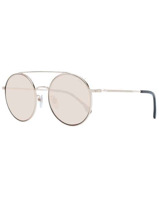 Lozza White Gold Metal Sunglasses