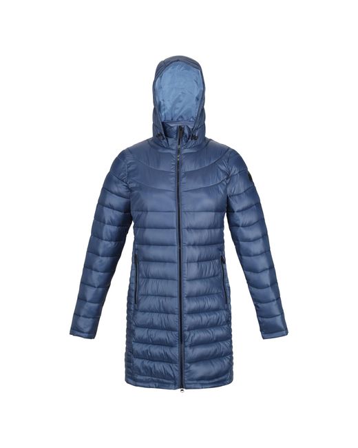 Regatta Blue Ladies Andel Iii Lightweight Parka (Dark Denim)
